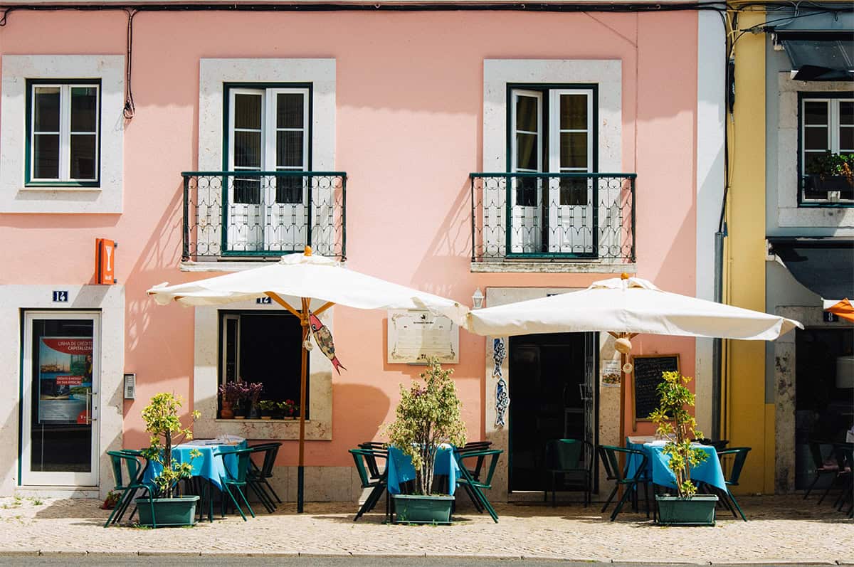 Town in Algarve Portugal