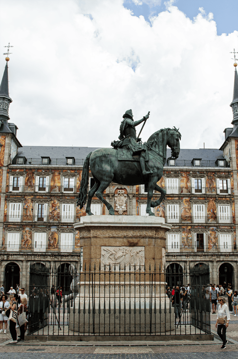 Plaza Mayor in Madrid, Spain