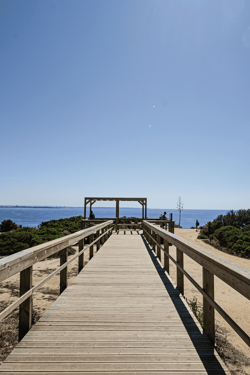 Boardwalk in the Algarve