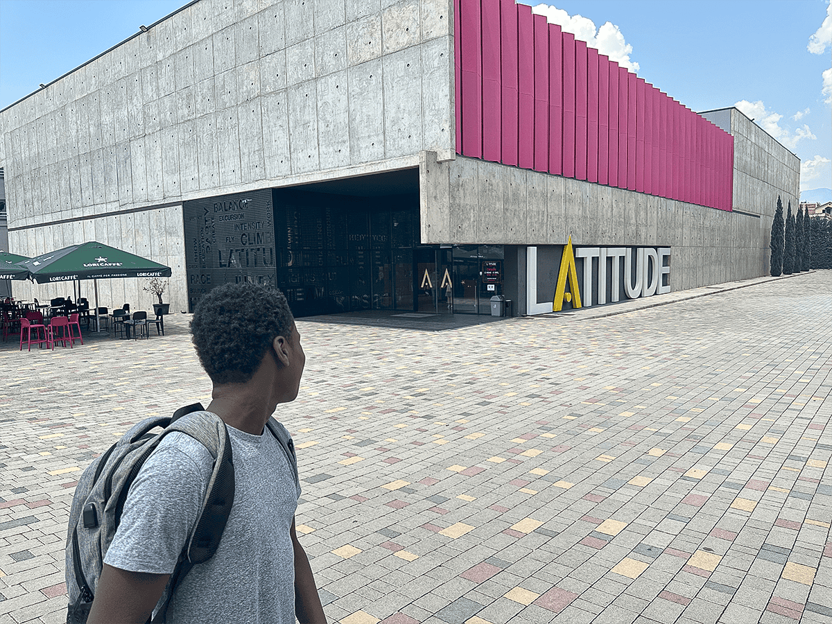 Latitude entertainment center in Tirana, Albania
