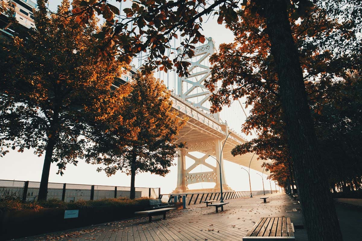 New York City in the fall